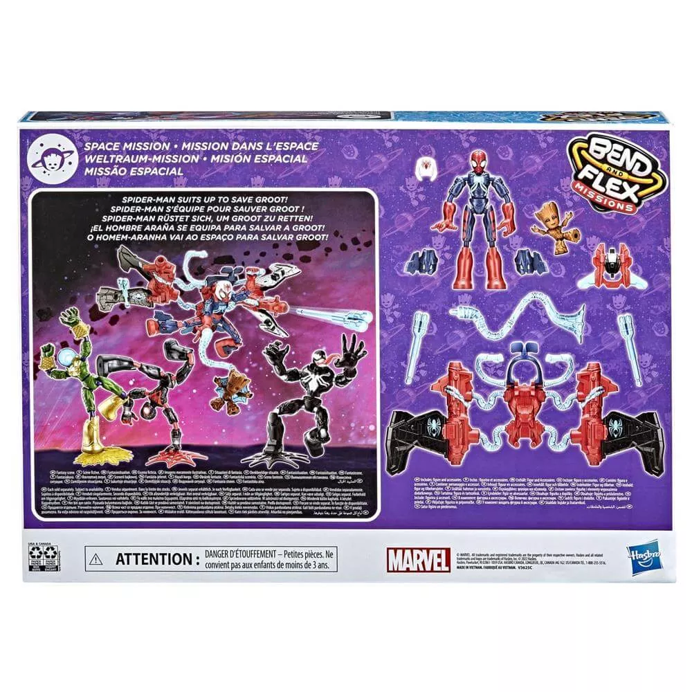 Spiderman Bend & Flex Space Mission Figure